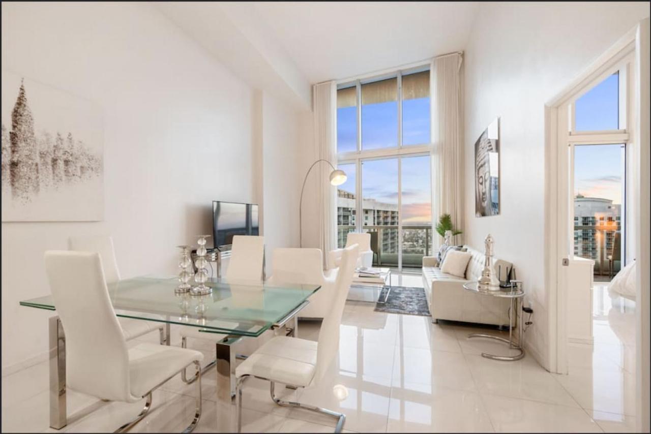 Beautiful One Bedroom Condo 16Ft Ceilings At The W Miami Zewnętrze zdjęcie